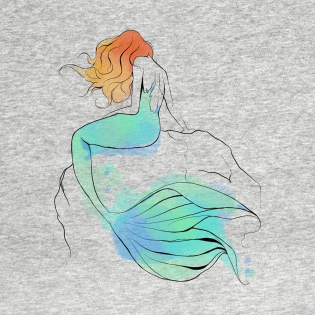 Mermaid in Dream by Ginny Heart Lab